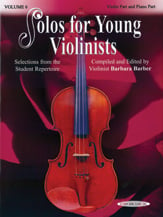 SOLOS FOR YOUNG VIOLINISTS #6 cover